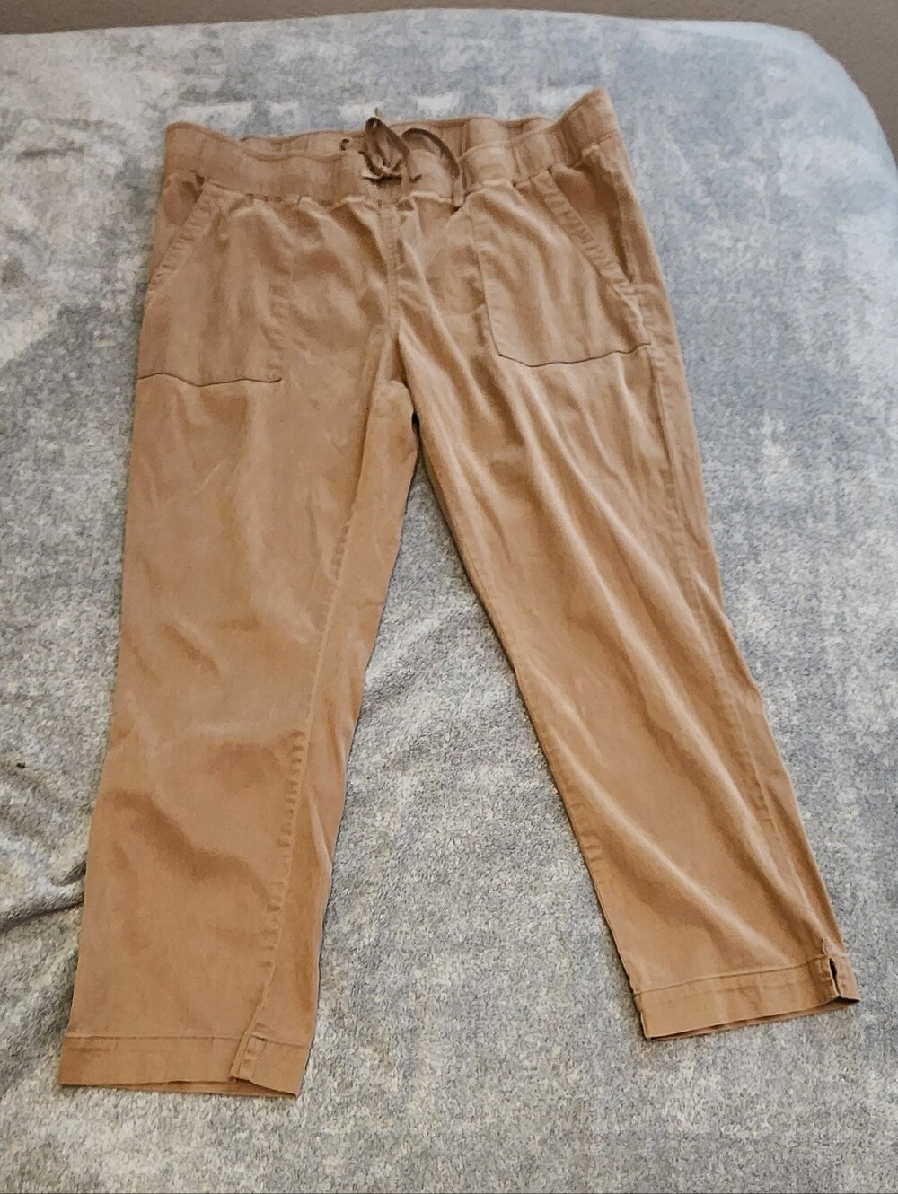 Buffalo David Bitton XL Tan Casual Pants Men’s Lightweight Cotton Lyocell